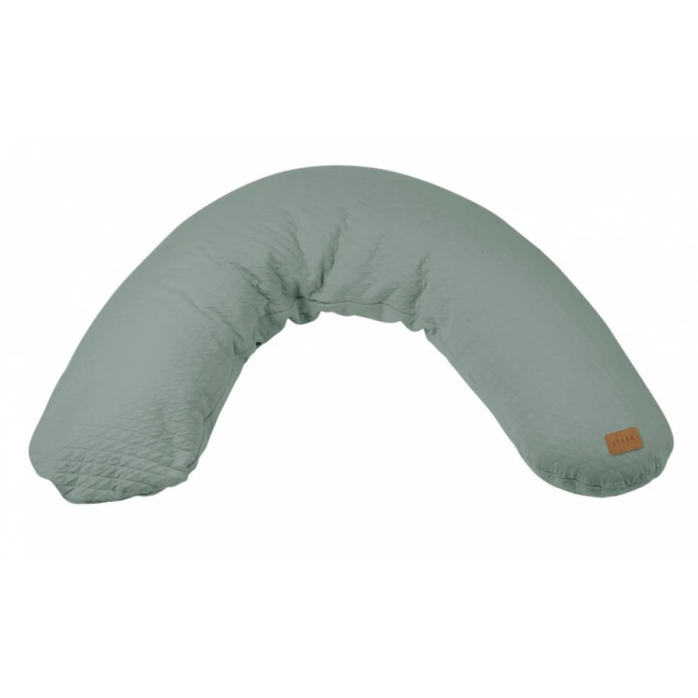 Beaba Coussin D'allaitement Big Flopsy Fleur De Coton Vert Sauge 1 Beaba Coussin D'allaitement Big Flopsy Fleur De Coton Vert Sauge