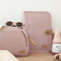 Beaba Protège Carnet De Santé Canvas Rose Poudré -Allobébé bb021003126 5