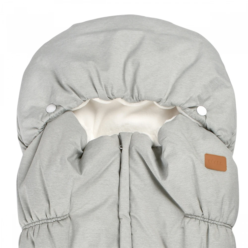 Beaba Chancelière Poussette Imperméable 6-24 Mois Gris Chiné 5 Beaba Chancelière Poussette Imperméable 6-24 Mois Gris Chiné – Image 5