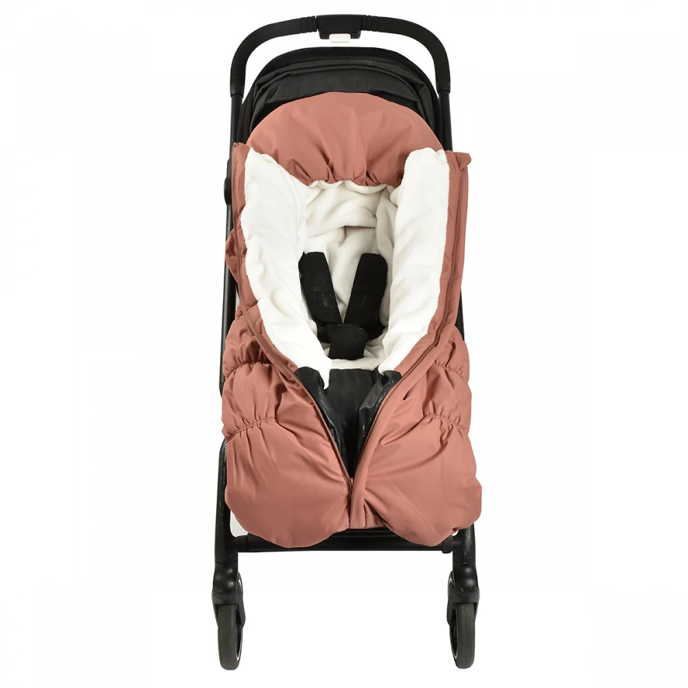 Beaba Chancelière Poussette Imperméable 6-24 Mois Terracotta 2 Beaba Chancelière Poussette Imperméable 6-24 Mois Terracotta – Image 2