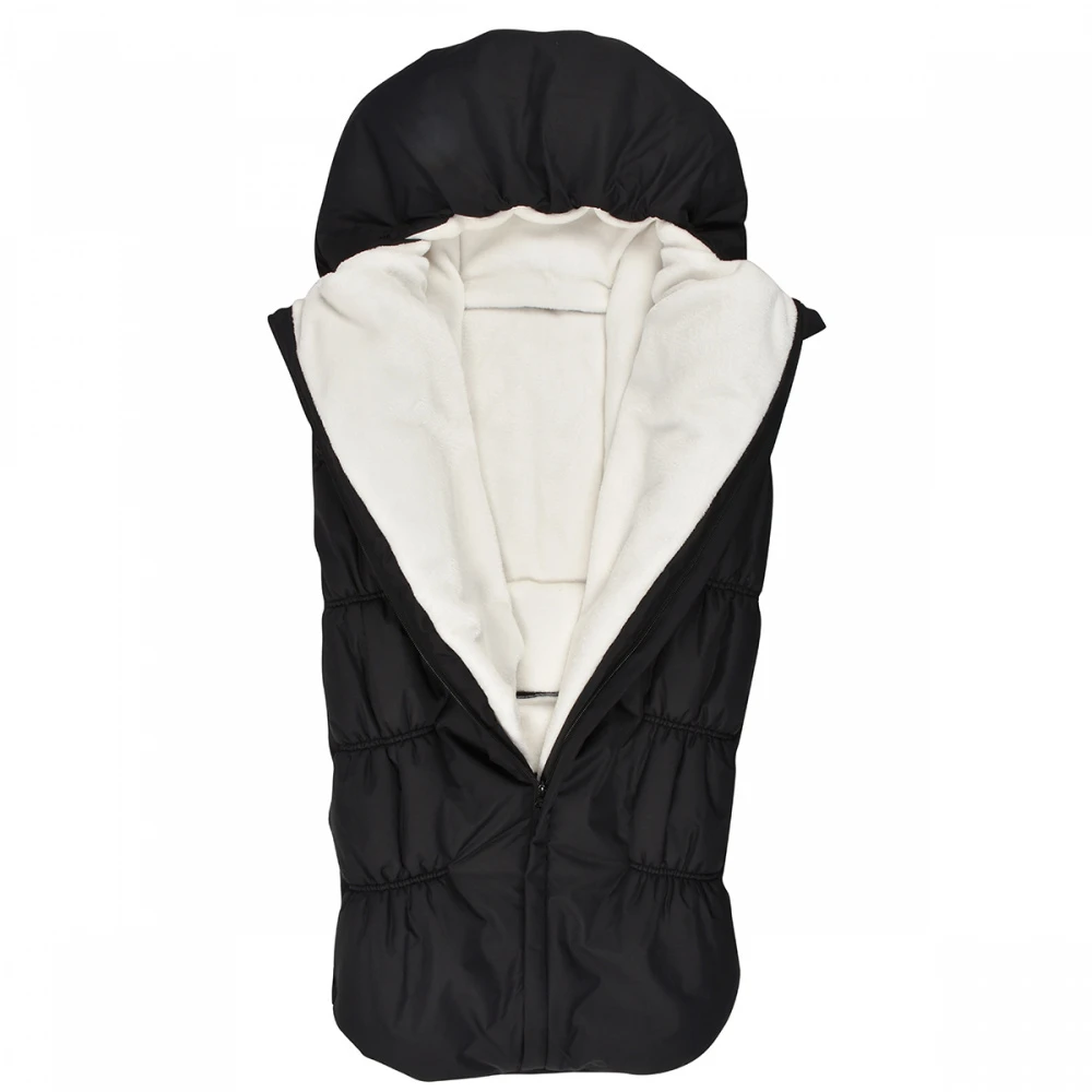 Beaba Chancelière Poussette Imperméable 6-24 Mois Noire Polaire Intérieure Blanche 2 Beaba Chancelière Poussette Imperméable 6-24 Mois Noire Polaire Intérieure Blanche – Image 2