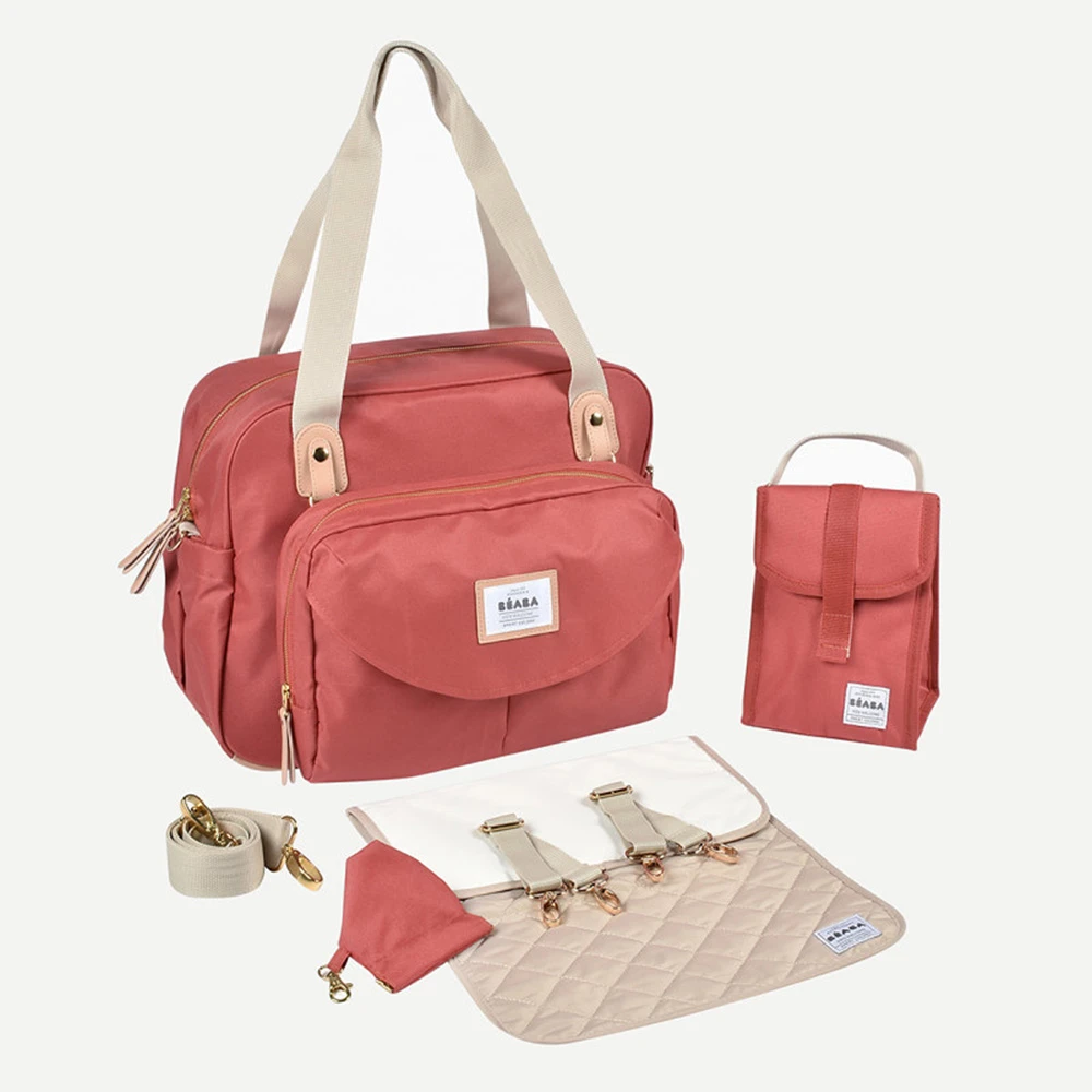 Beaba Sac à Langer Genève 2 Terracota 2 Beaba Sac à Langer Genève 2 Terracota – Image 2