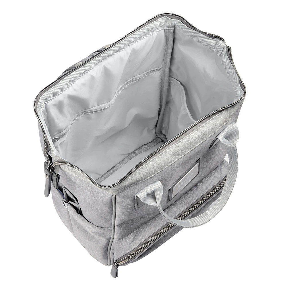 Beaba Sac à Dos à Langer Wellington- Gris Chiné 3 Beaba Sac à Dos à Langer Wellington- Gris Chiné – Image 3