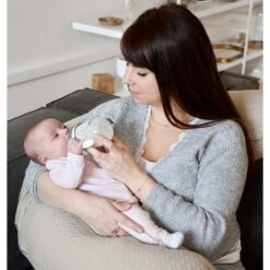 Beaba Biberon D'apprentissage 2 En 1 210 Ml - Gris Minéral 7 Beaba Biberon D'apprentissage 2 En 1 210 Ml - Gris Minéral -Allobébé bb050035324 3