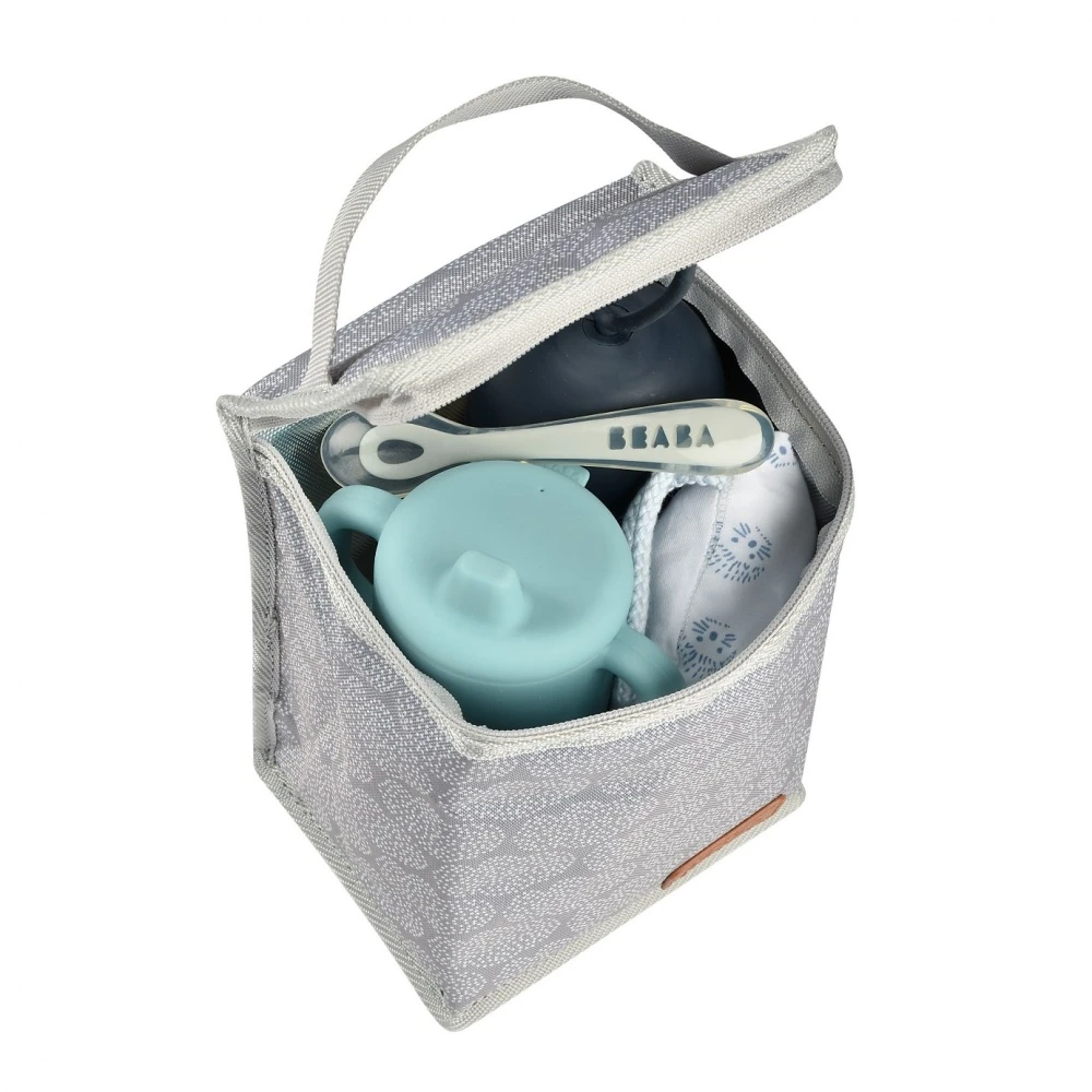 Beaba Pochette Repas Isotherme Tiny Dots 3 Beaba Pochette Repas Isotherme Tiny Dots – Image 3