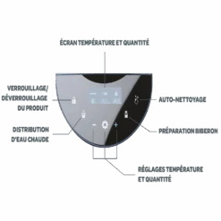 Beaba Distributeur Automatique Pour Biberon Milkeo Night Blue 32 Beaba Distributeur Automatique Pour Biberon Milkeo Night Blue -Allobébé bb054127954 12