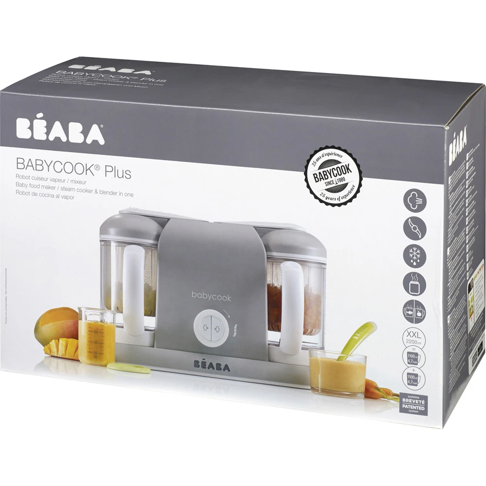 Beaba Robot De Cuisine Babycook Duo Grey 6 Beaba Robot De Cuisine Babycook Duo Grey – Image 6