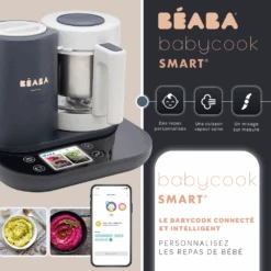 Beaba Robot Babycook Smart - Gris Anthracite -Allobébé bb056028609 9