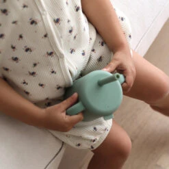 Beaba Tasse à Paille En Silicone Sage Green -Allobébé bb056035737 4