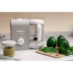 Beaba Robot Babycook Express 4-en-1 éco Conçu Gris Velours 10 Beaba Robot Babycook Express 4-en-1 éco Conçu Gris Velours -Allobébé bb056063006 3