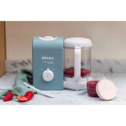 Beaba Robot Babycook Express 4-en-1 éco Conçu Bleu Baltique -Allobébé bb056063037 3