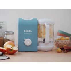Beaba Robot Babycook Express 4-en-1 éco Conçu Bleu Baltique -Allobébé bb056063037 5
