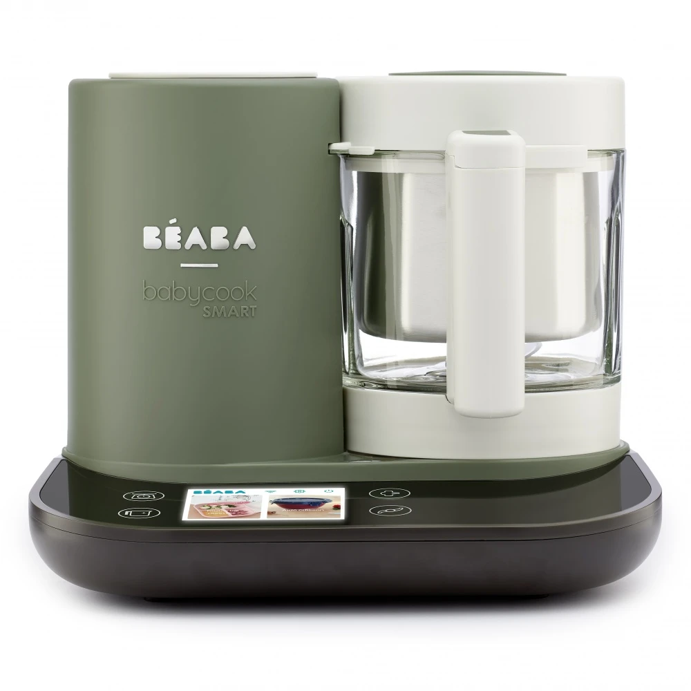 Beaba Robot Babycook Smart Vert De Gris 1 Beaba Robot Babycook Smart Vert De Gris
