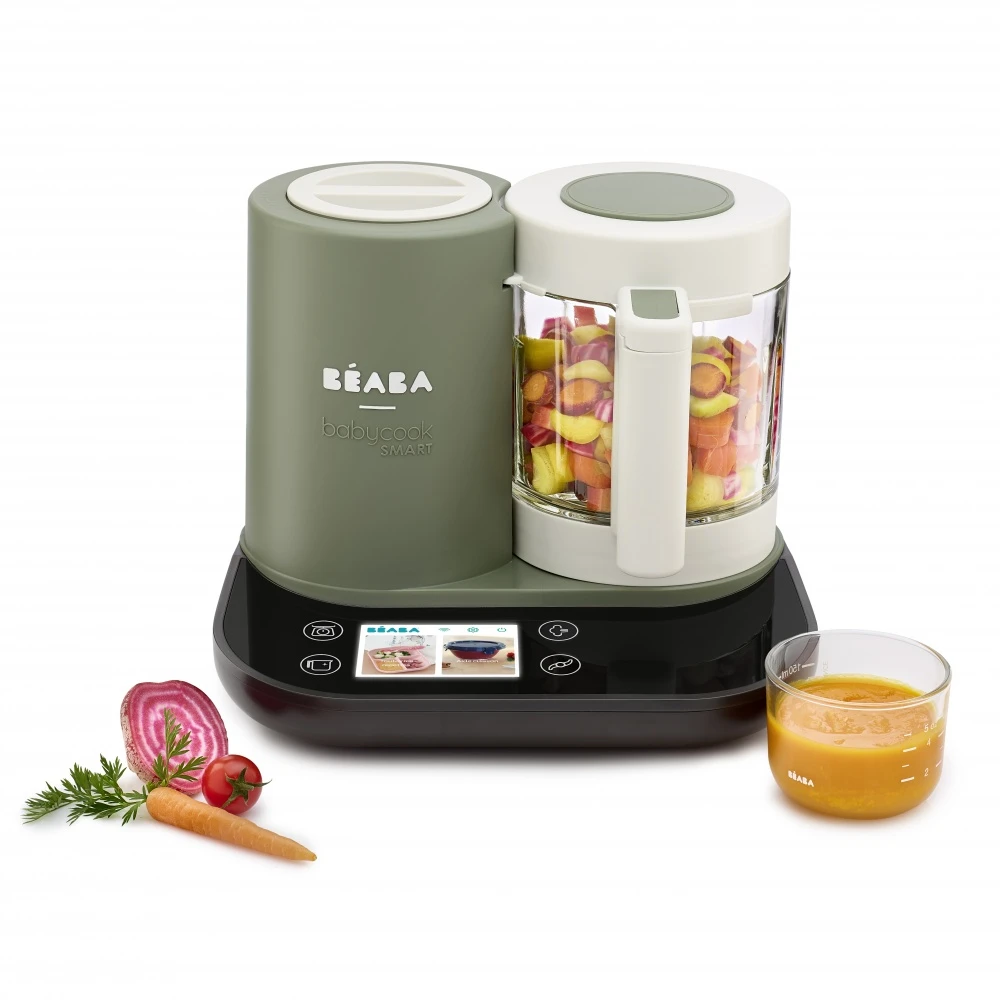 Beaba Robot Babycook Smart Vert De Gris 2 Beaba Robot Babycook Smart Vert De Gris – Image 2