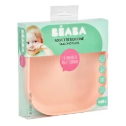 Beaba Assiette Silicone à Ventouse Light Pink 6 Beaba Assiette Silicone à Ventouse Light Pink -Allobébé bb0561913431 2