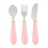 Beaba Set De 3 Couverts Inox Old Pink
