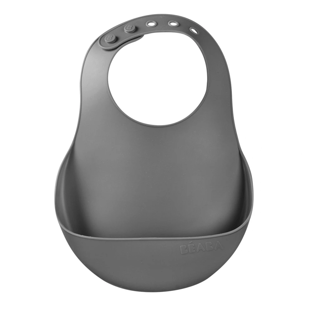 Beaba Bavoir En Silicone Minéral 1 Beaba Bavoir En Silicone Minéral