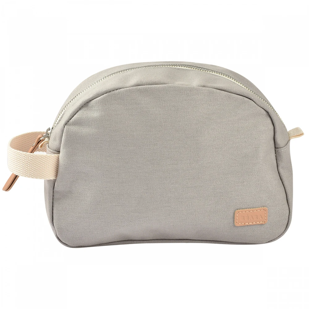 Beaba Trousse De Toilette Canvas Gris Perle 5 Beaba Trousse De Toilette Canvas Gris Perle – Image 5