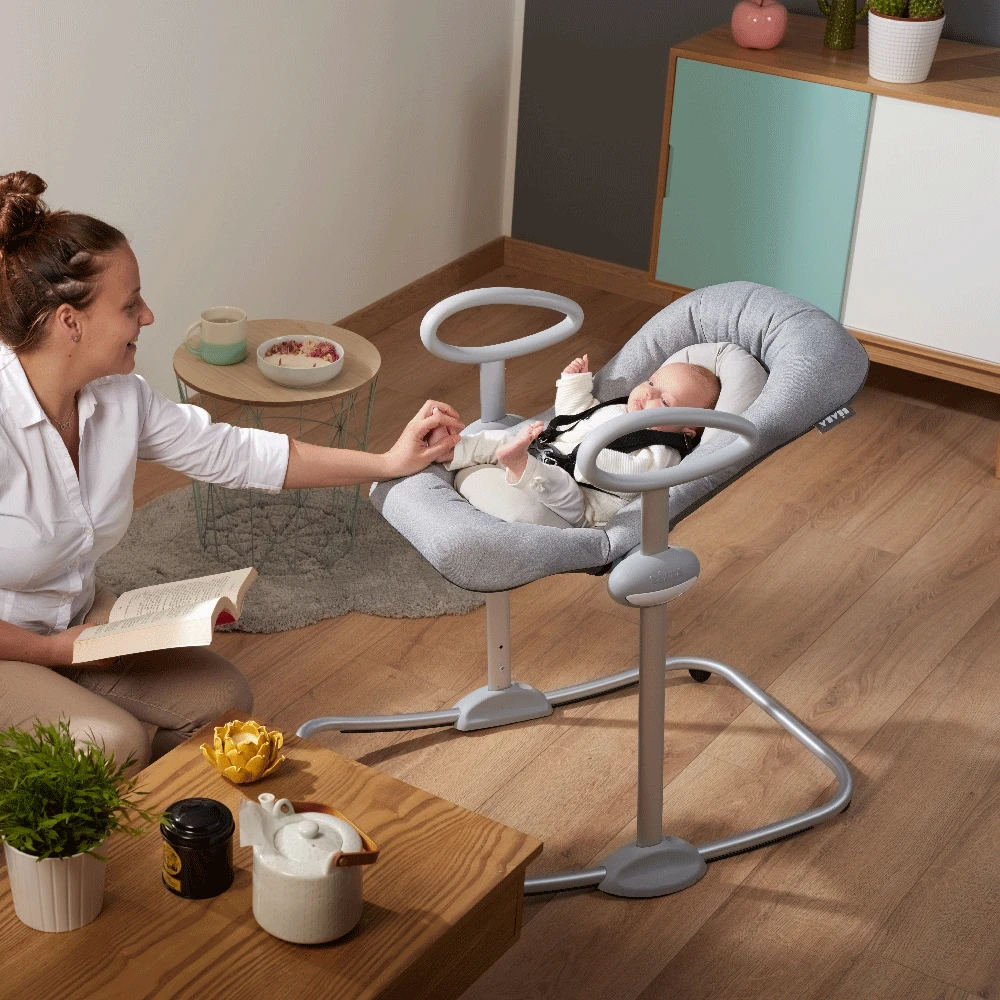 Beaba Transat Up And Down 3 Heather Grey 9 Beaba Transat Up And Down 3 Heather Grey – Image 9