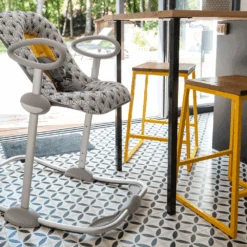 Beaba Transat Up And Down 3 édition Spéciale Yellow Palm Tree -Allobébé bb062315021 2