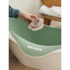 Beaba Baignoire Bébé Camélé'o Minéral Sage Green -Allobébé bb092303962 2