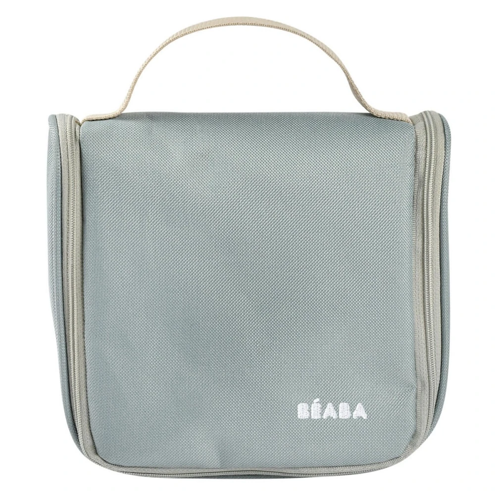 Beaba Trousse De Toilette Nomade 9 Accessoires Sage Green 2 Beaba Trousse De Toilette Nomade 9 Accessoires Sage Green – Image 2