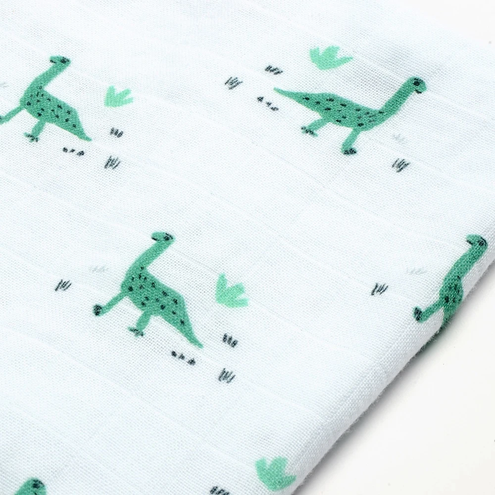 Beaba Lot De 3 Langes 70 X 70 Cm Jurassique 3 Beaba Lot De 3 Langes 70 X 70 Cm Jurassique – Image 3