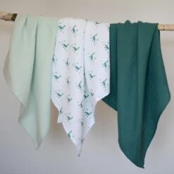 Beaba Lot De 3 Langes 70 X 70 Cm Jurassique 10 Beaba Lot De 3 Langes 70 X 70 Cm Jurassique -Allobébé bb121003450 4