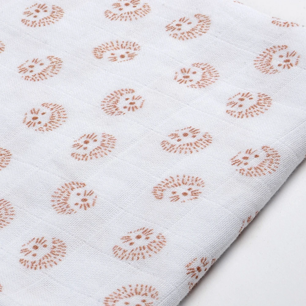 Beaba Lot De 3 Langes 70 X 70 Cm Hérisson 3 Beaba Lot De 3 Langes 70 X 70 Cm Hérisson – Image 3