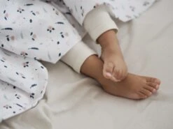 Beaba Lot De 2 Langes 120cm Gris Stormy / Flore Printanière -Allobébé bb121003887 2