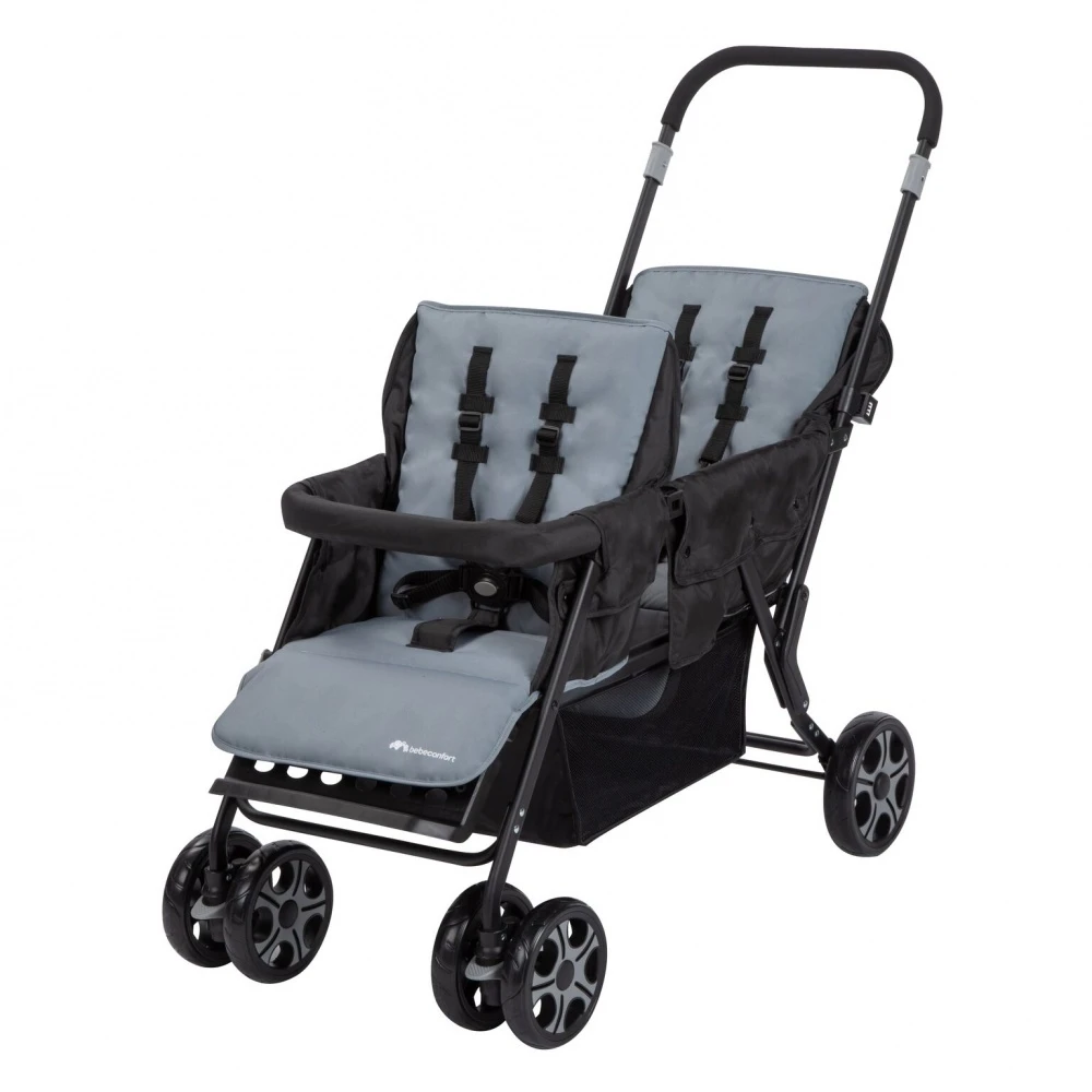 Poussette Double Teamy - Shadow Black 2 Poussette Double Teamy - Shadow Black – Image 2