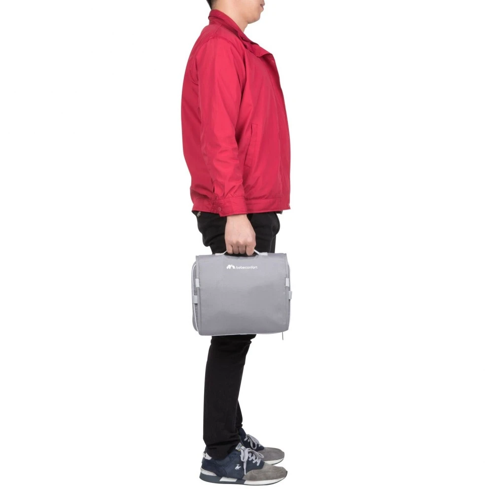 Réhausseur De Chaise Travel Booster - Warm Grey 4 Réhausseur De Chaise Travel Booster - Warm Grey – Image 4