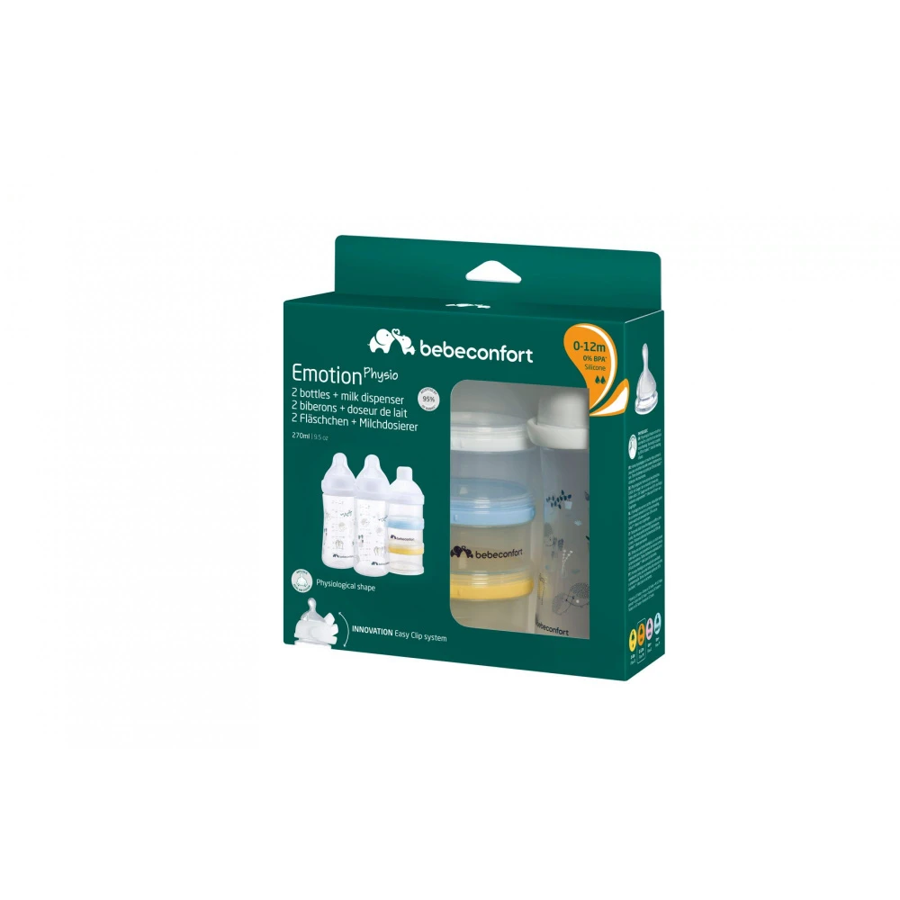 Lot De 2 Biberons Pp 270 Ml + Doseur De Lait Urban Garden 2 Lot De 2 Biberons Pp 270 Ml + Doseur De Lait Urban Garden – Image 2