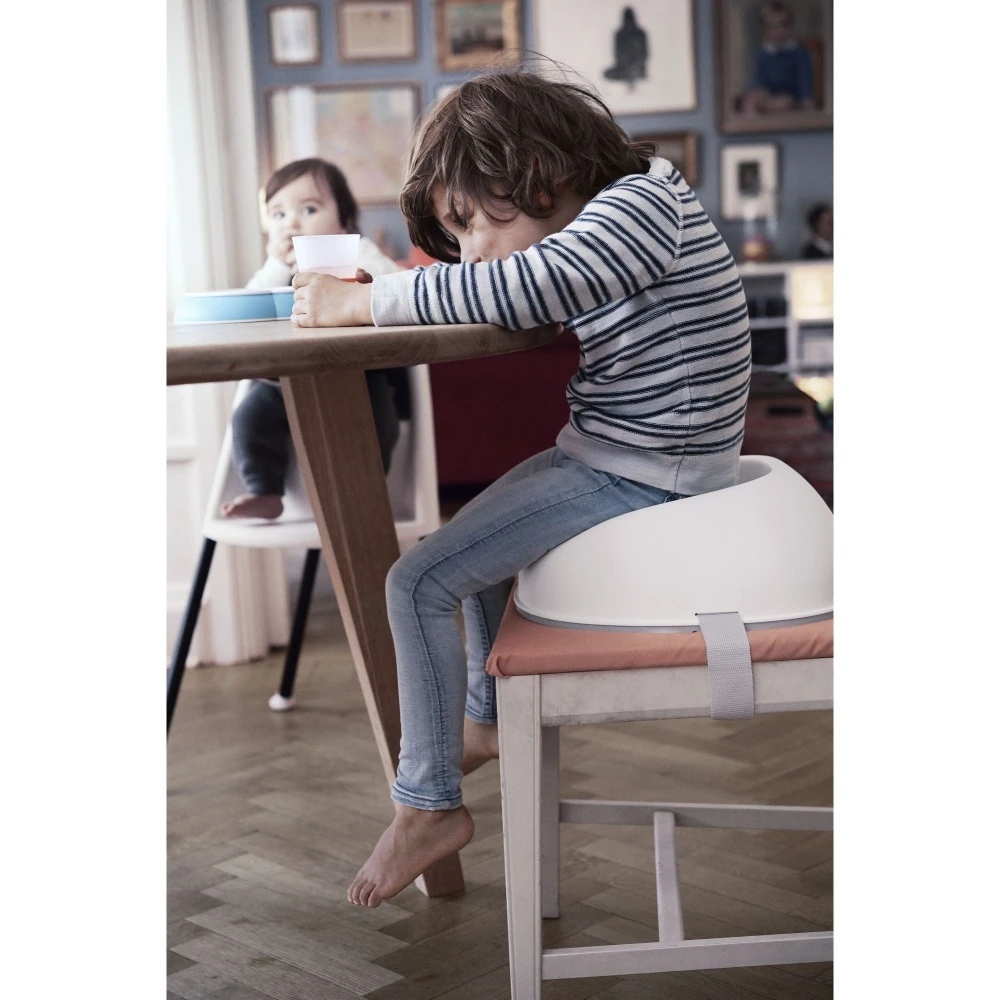 Babybjorn Rehausseur De Chaise Blanc 5 Babybjorn Rehausseur De Chaise Blanc – Image 5