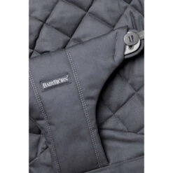 Babybjorn Housse De Transat Bliss Coton Matelassé Classique Anthracite 6 Babybjorn Housse De Transat Bliss Coton Matelassé Classique Anthracite -Allobébé bj062320212 2