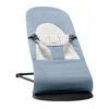 Babybjorn Transat Bébé Balance Soft Coton Et Jersey Bleu Et Gris