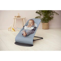 Babybjorn Transat Bébé Balance Soft Coton Et Jersey Bleu Et Gris 8 Babybjorn Transat Bébé Balance Soft Coton Et Jersey Bleu Et Gris -Allobébé bj062350458 3