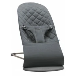 Babybjorn Transat Bébé Bliss Coton Matelassé Anthracite