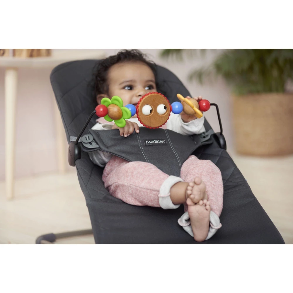 Babybjorn Pack Transat Bliss Coton Anthracite + Arche De Jeux Yeux Espiègles 6 Babybjorn Pack Transat Bliss Coton Anthracite + Arche De Jeux Yeux Espiègles – Image 6