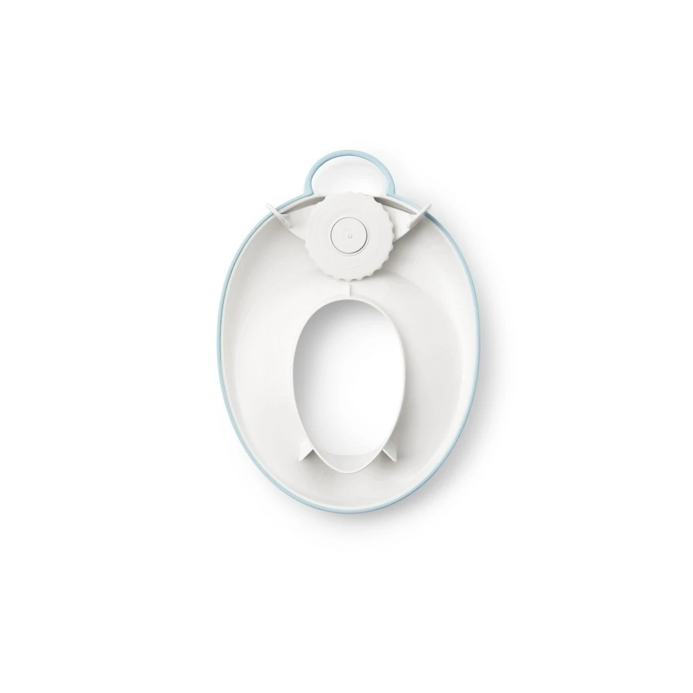 Babybjorn Réducteur De Toilette Blanc Et Turquoise 3 Babybjorn Réducteur De Toilette Blanc Et Turquoise – Image 3