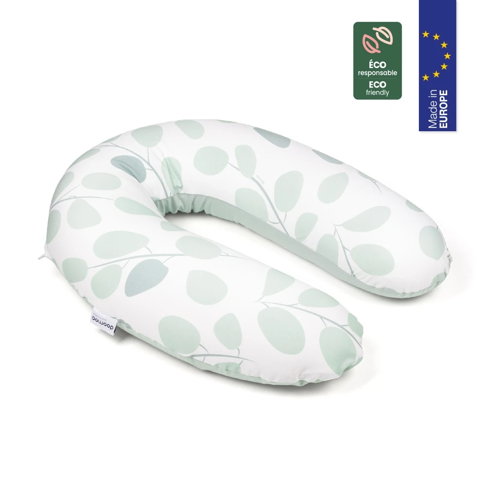 BabyMoov Coussin De Maternité Doomoo Buddy Leaves Aquagreen 2 BabyMoov Coussin De Maternité Doomoo Buddy Leaves Aquagreen – Image 2