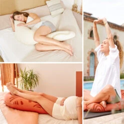 BabyMoov Pack Coussin D'allaitement B.love écru + Housse Terracotta 15 BabyMoov Pack Coussin D'allaitement B.love écru + Housse Terracotta -Allobébé bm020179660 6