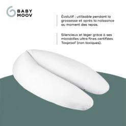 BabyMoov Coussin D'allaitement B.love Gris Minéral 10 BabyMoov Coussin D'allaitement B.love Gris Minéral -Allobébé bm020179691 2