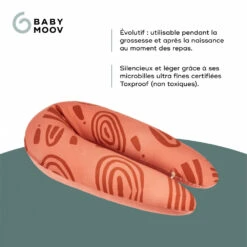BabyMoov Coussin D'allaitement B.love Earth Terracotta 12 BabyMoov Coussin D'allaitement B.love Earth Terracotta -Allobébé bm020180239 3