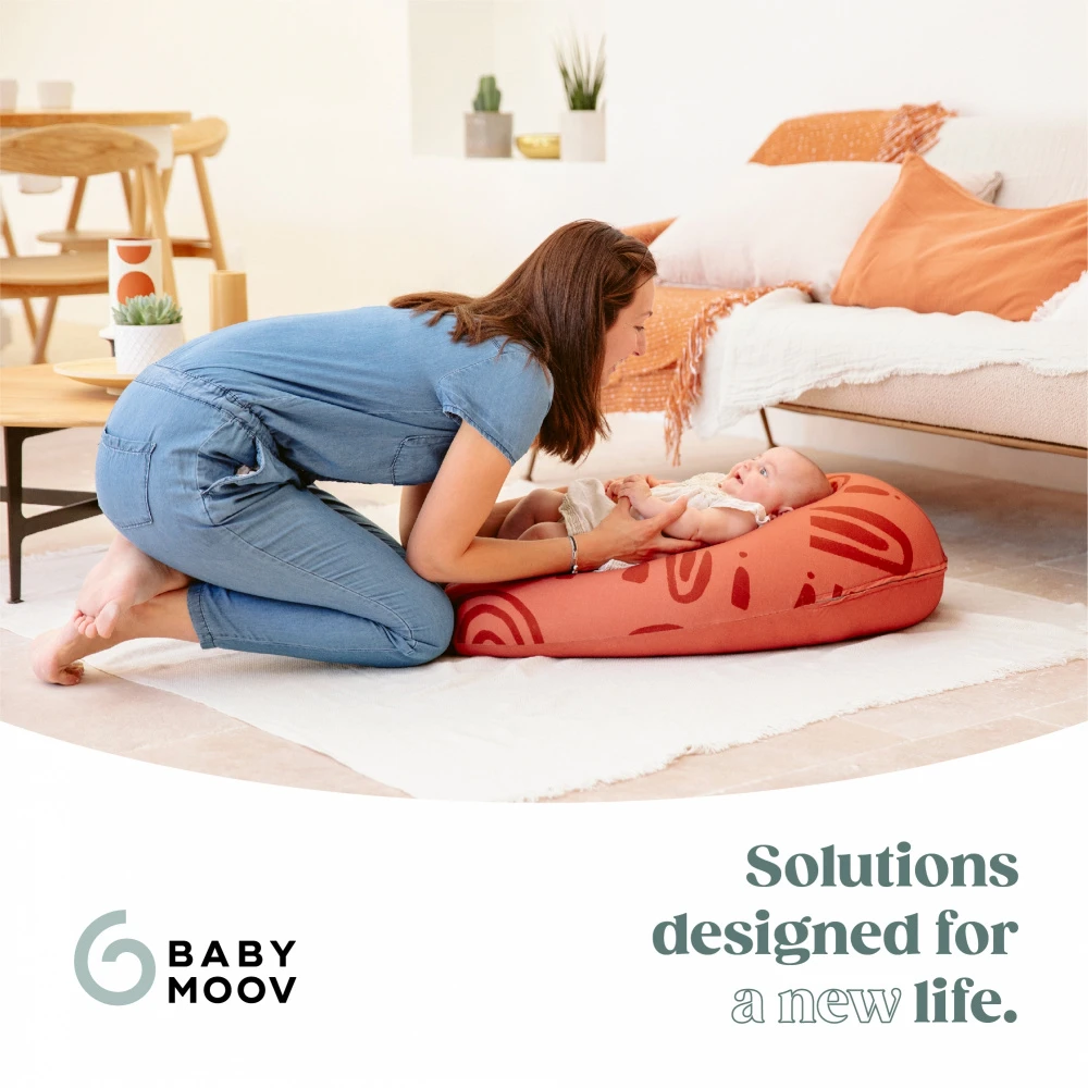 BabyMoov Coussin D'allaitement B.love Earth Terracotta 9 BabyMoov Coussin D'allaitement B.love Earth Terracotta – Image 9