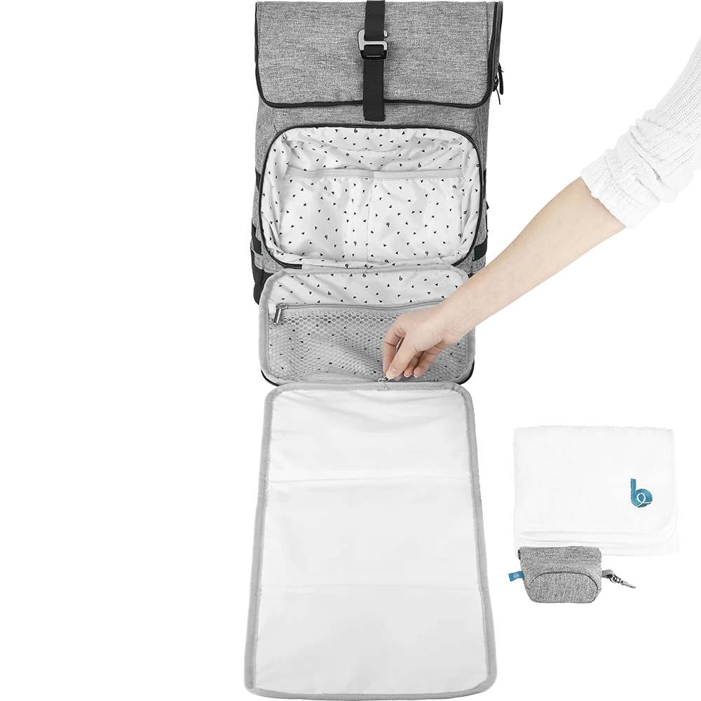 BabyMoov Sac à Langer Le Sancy Smokey 6 BabyMoov Sac à Langer Le Sancy Smokey – Image 6