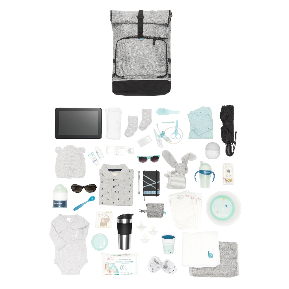 BabyMoov Sac à Langer Le Sancy Smokey 7 BabyMoov Sac à Langer Le Sancy Smokey – Image 7