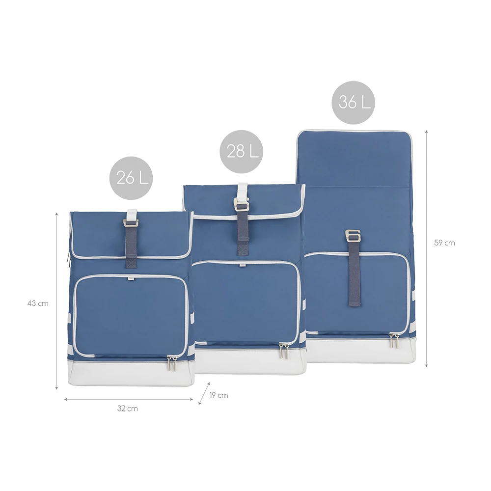 BabyMoov Sac à Langer Le Sancy Mineral Bleu 7 BabyMoov Sac à Langer Le Sancy Mineral Bleu – Image 7