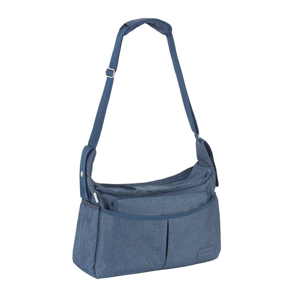 BabyMoov Sac à Langer Urban Bleu Chiné 1 BabyMoov Sac à Langer Urban Bleu Chiné