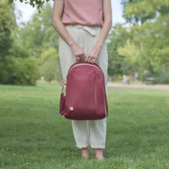 BabyMoov Sac à Langer Le Pyla Bordeaux (sac à Dos) -Allobébé bm045371022 9
